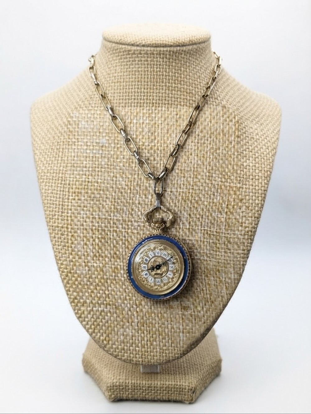 Avon Vintage Windup Watch Pendant
